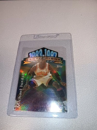 Michael Jordan 1997 Topps Generations Refractor #G2