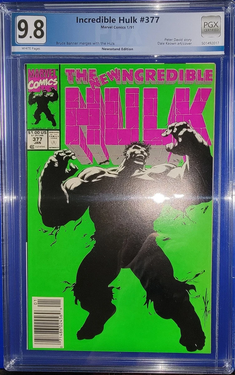 アメコミリーフ Incredible Hulk #377 CGC 9.2 アメコミリーフ Incredible Hulk #377 CGC 9.2