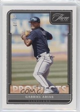 2022 Panini Three and Two Prospects 95/99 Gabriel Arias #P-28 1g37