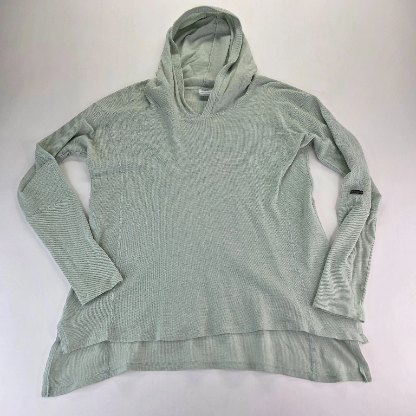 Columbia Lightweight Hooded Hoodie High Low Relax L
