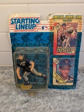 New 1993 Starting Lineup David Cone Toronto Blue Jays Mets Action Figure & Cards