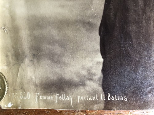 Egypte, G. Lekegian, photo fin XIXè, Femme Fellah portant le Ballas - Picture 7 of 8