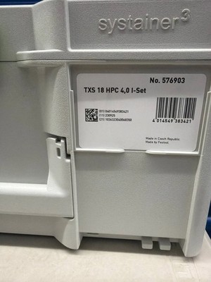 Festool TXS 18 HPC 4.0 I-Set Cordless Drill Driver 18V (576903)