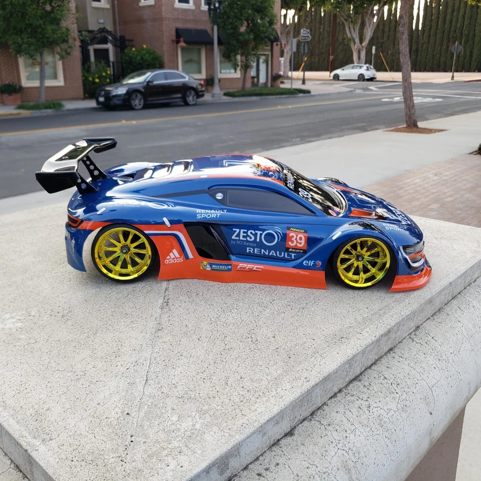 200mm 1/10 Custom Print RENAULT 4Tec-2 DC10 YD2 HPI MST TT02 Body Only - Image 3 of 4