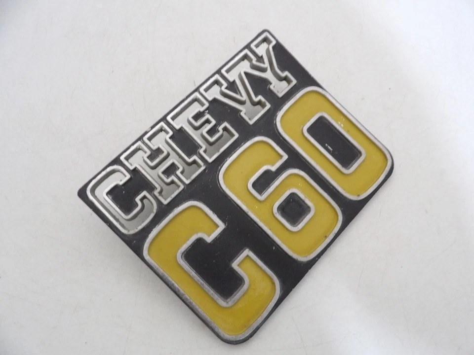 1973 1974 1975 1976 1977 1978-1979 Chevrolet Chevy большой грузовик C 60 эмблема 692915 - Изображение 2 из 4