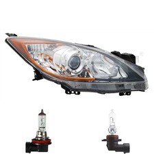 Scheinwerfer Frontscheinwerfer links H11/HB3 für Mazda 3 BL inkl. Osram Lampen