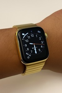 Authentic Gold Plated Stainless Steel Apple Watch Band 38-40mm