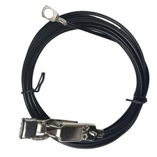 10ft ESD Grounding Cable Alligator Clip Anti-Static Earthing Static Control