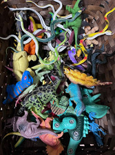 Dinosaur Snake Toy Figure large Mixed Lot