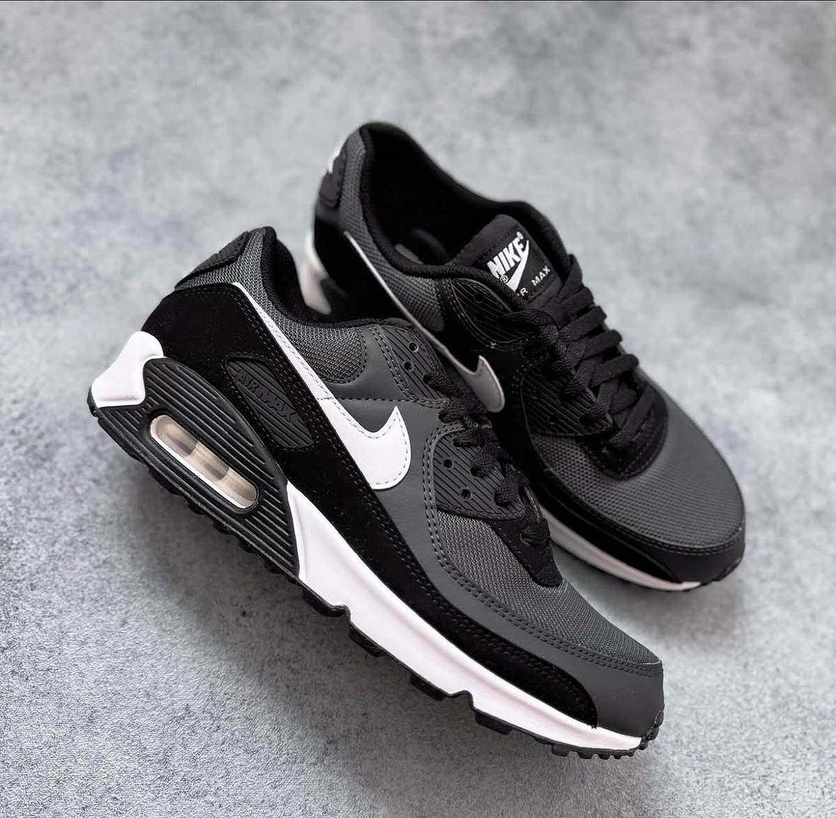 🔥Nike Air Max 90 Low Black White CN8490-002 Men's Size 8.5-14 | eBay
