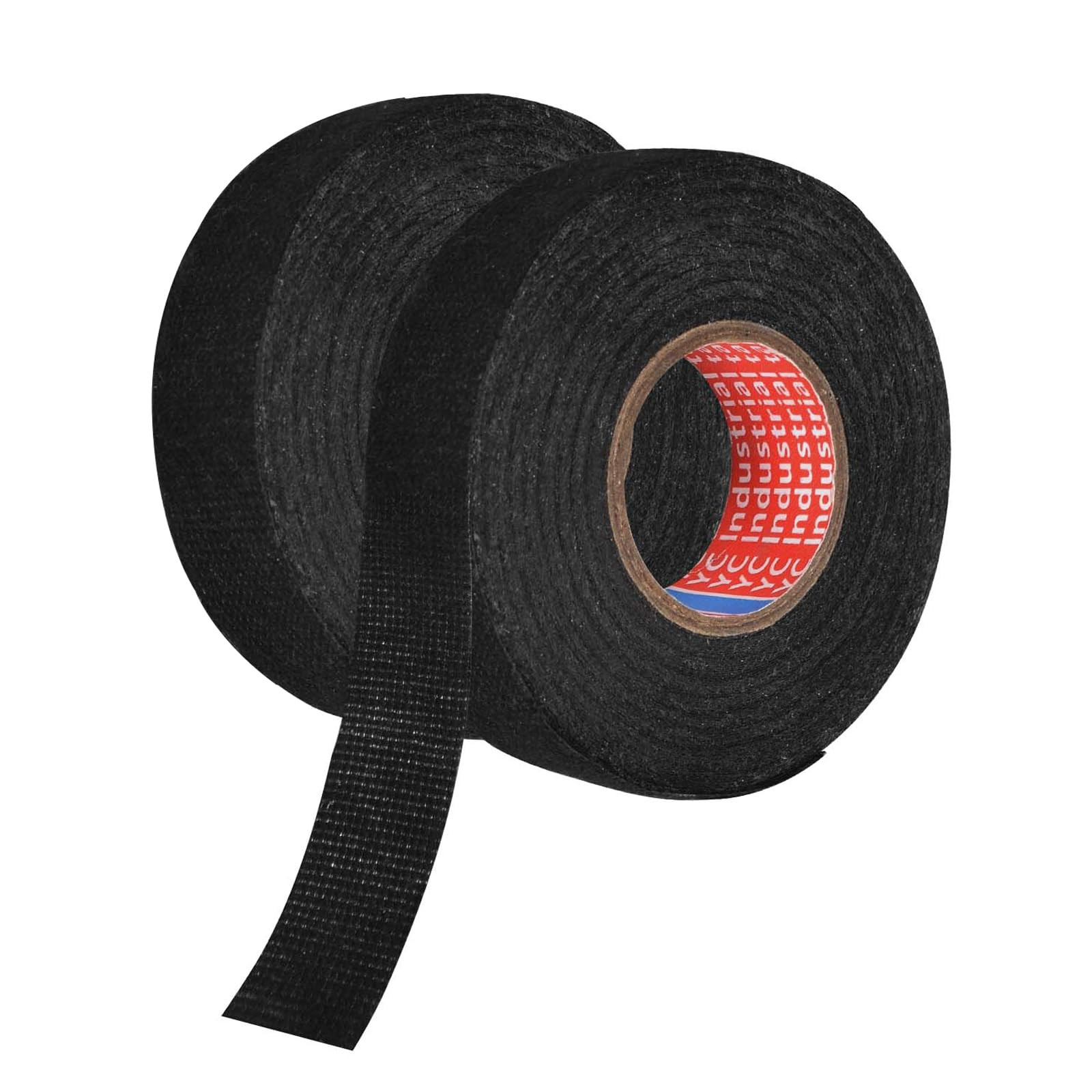 Qtuie Nastro Telato di Tessuto Nastro Isolante in Cotone 19mm x 25m 2Pcs (f6p)