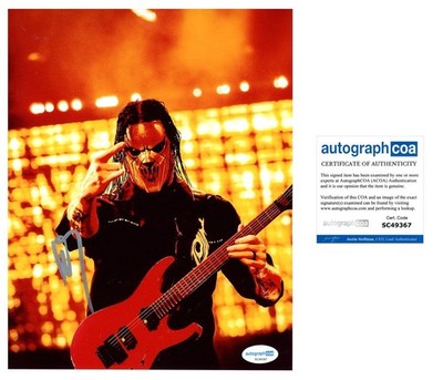 Mick Thomson Signed Autographed 8x10 Photo 