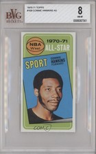 1970-71 Topps All Star Connie Hawkins #109 BVG 8 HOF uk2