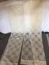 Set of 2 Lace Curtains 40x78 Poly From USA