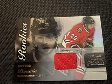 Artemi Panarin Rookie Card Checklist and Gallery - NHL Rookie of the Year 29