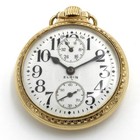 1914 Elgin BW Raymond 12k GF 16s 19J Railroad Grade 49mm Pocket Watch #WB5796-1 — photo 2