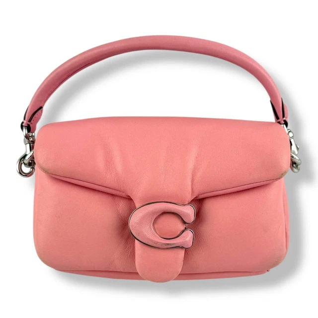Coach Pillow Tabby 18 Pink Leather Handbag
