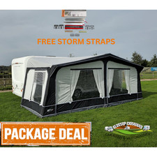 Camptech Cayman Full Caravan Awning Steel Frame Touring All Sizes PACKAGE