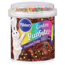 Pillsbury Funfetti Chocolate Fudge Confetti 442g | USA Amerika Import