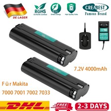 Batteria/caricabatterie 7,2 V 4,0 AH Ni-MH per Makita 7000 7001 7002 7033 632003-2 192532-2