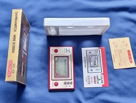 Nintendo GAME & WATCH OCTOPUS with Box and Manual Japanese OC-22 1981
