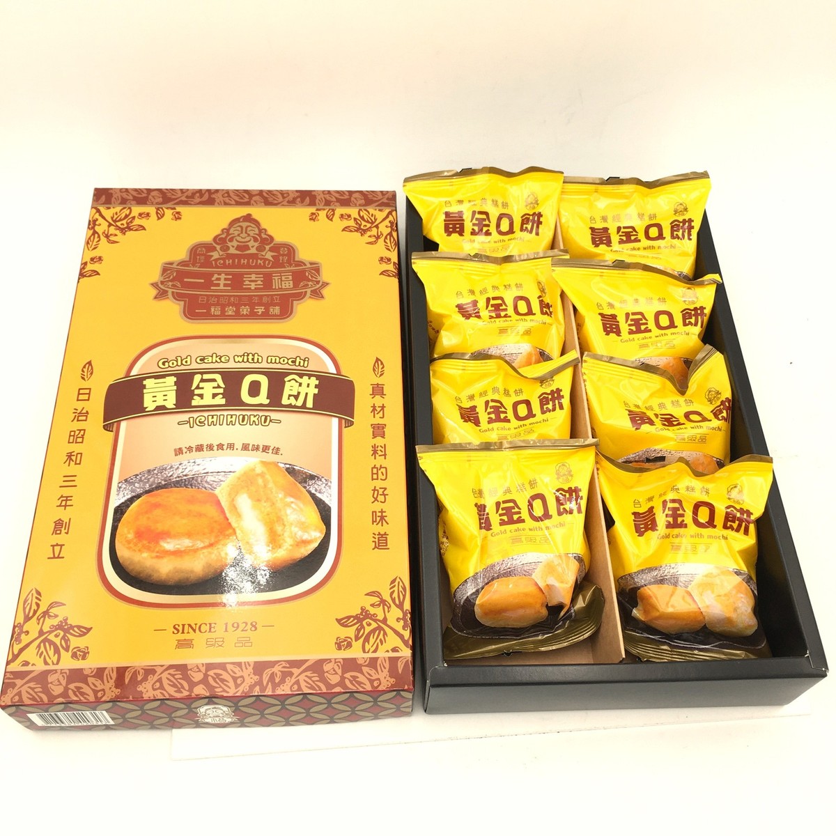 Ichihuku Gold Cake & Mochi 480g/8pcs一福堂黃金Q餅 | eBay