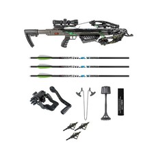 Killer Instinct BOSS 405 FPS Crossbow with Crank and Broadheads Bundle