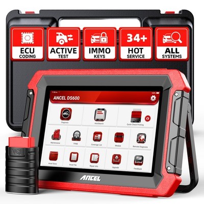 ABCEL DS600 Car OBD2 Scanner Diagnostic Tool All System TPMS IMMO Code Reader