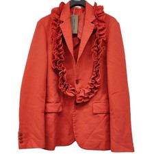 COMME des GARCONS HOMME PLUS Pink Tailored Frilled Jacket M Used