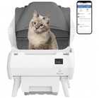 Kayoura Minimalist Open Automatic Self-Cleaning Litter Box, Wi-Fi App Remote — photo 1