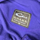 LSU Tigers Purple & Gold Fleece Vest Drake Clothing Company XL Magnattach — photo 3