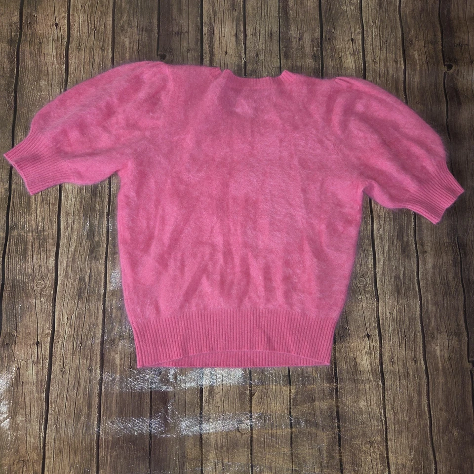 Suéter Paige Gladiolo Cachemira Mujer M Cerezas Jubileo Cepillado Coqueta Suave Foto 4 de 4