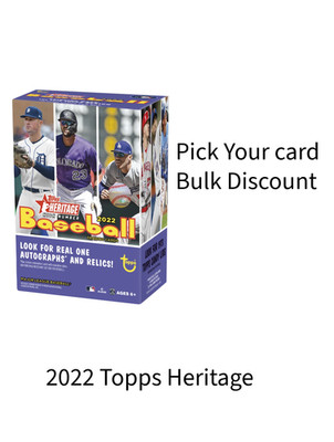 2022 Topps Hertiage Pick Your card