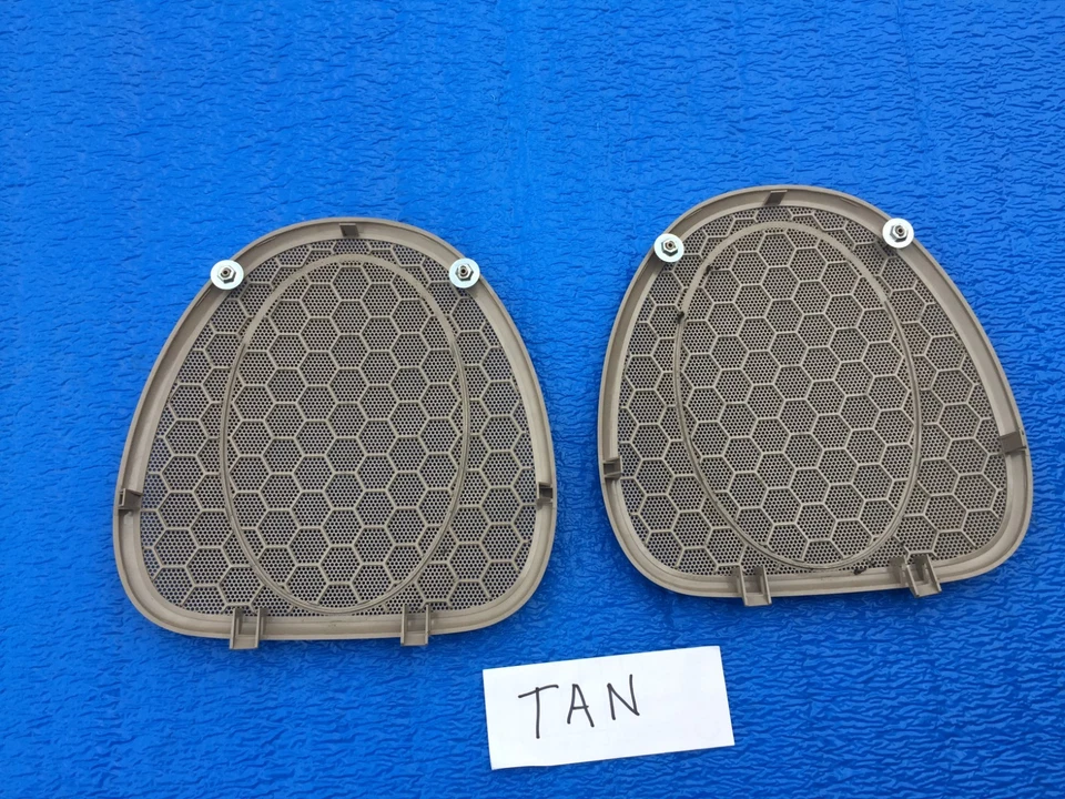 97-05 BUICK CENTURY REGAL ESTANTE TRASERO ALTAVOZ PARRILLA JUEGO BRONCEADO OEM Foto 2 de 4