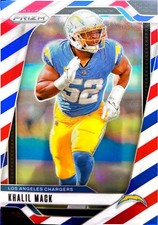 2024 Panini Prizm - Khalil Mack #162 Red White & Blue Prizm