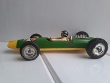 Vintage Triang Mini Hi-way Series Union Jack #7 Racing Car With Driver