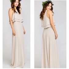 Show Me Your Mumu Bridal Set King Crop Top Princess Ariel Maxi Skirt Small $275