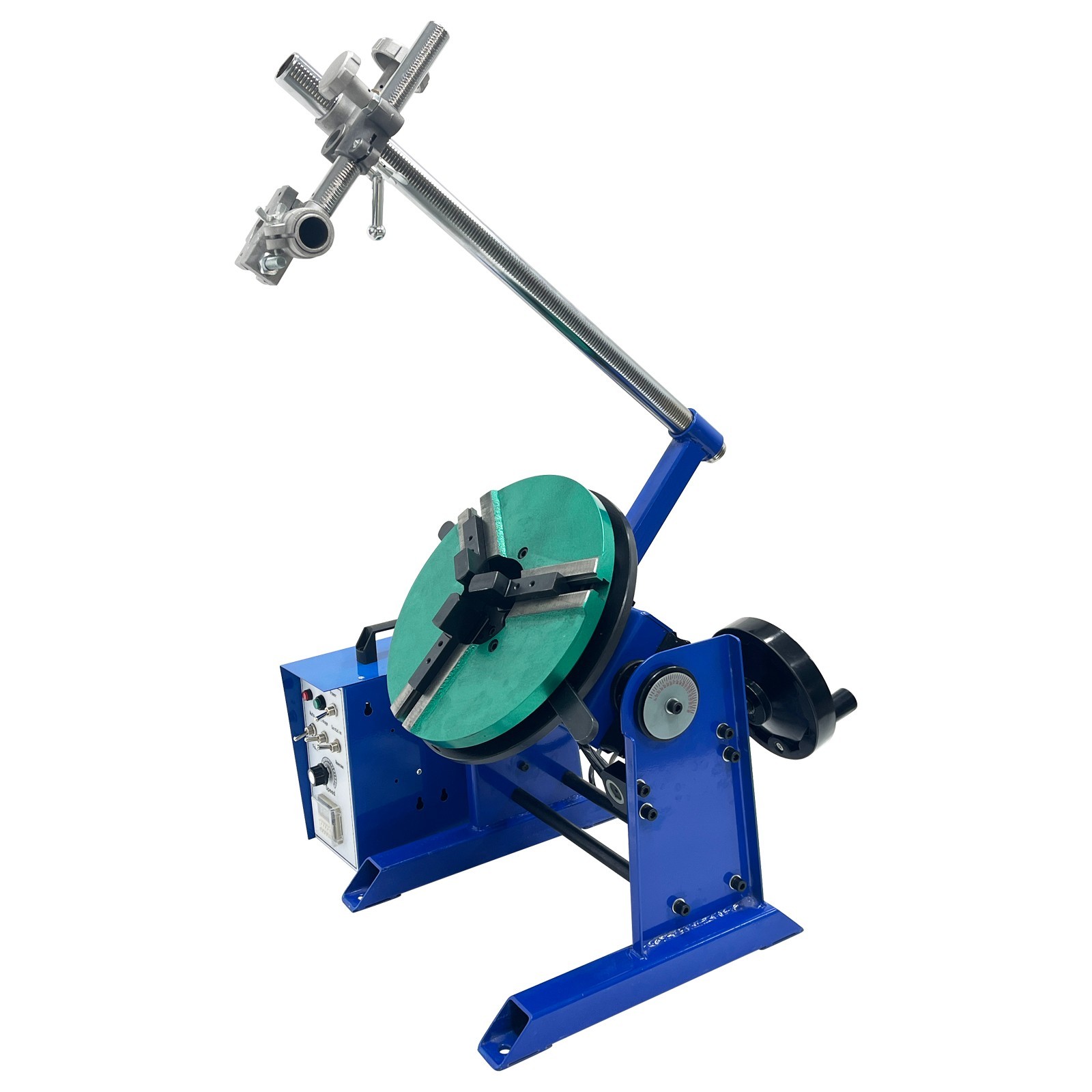 110V 30KG Welding Rotary Turntable Timer Rotary Welding Positioner 0-90 degrees
