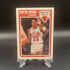 Fleer 1989-90 Base Set Scottie Pippen #23 Chicago Bulls NBA Basketball Card