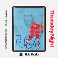 2025 UPPER DECK FLAIR #45 MORITZ SEIDER VETERANS BLUE ICE /49