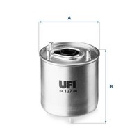 UFI 24.127.00 Kraftstofffilter FüR CitroËN Passend FüR Fiat Mitsubishi
