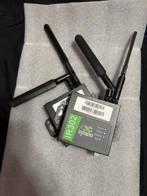 InHand Networks IR302 Industrial IoT Router LTE 4G VPN, LTE Cat 1, Dual SIM Car