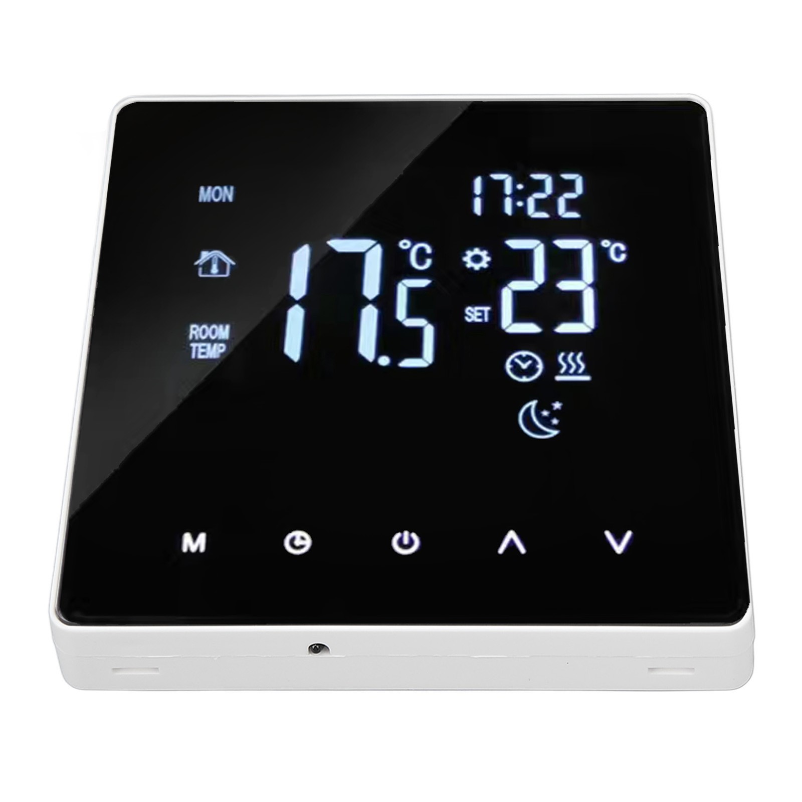 Floor Heating Thermostat 16A 4400W Intelligent Timing Programmable Home Heating