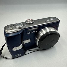 Panasonic DMC-TZ1 fotocamera digitale compatta zoom 10x obiettivo LEICA blu