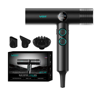 Vgr 401 Negative Ionic Hair Dryer Professional Bldc Motor Blow Dryer For Drying