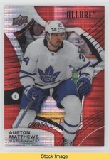 2021-22 Upper Deck Allure Red Rainbow Auston Matthews #1 READ 12g7