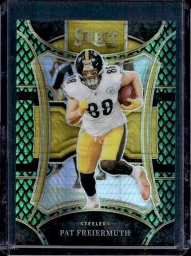 2023 Panini Select Pat Freiermuth Dragon Scale Prizm Suite #/70 Steelers