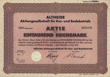 Altheide Kur Badebetrieb 1941 Bad Altheid Polanica Zdr&oacute;j Glatz Klodzko Schlesien