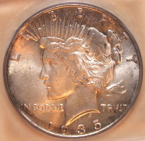 1935 Peace Dollar - ICG MS64 - #C5666