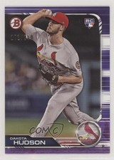 2019 Bowman Purple 171/250 Dakota Hudson #73 fo7